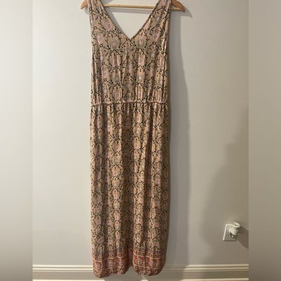 Lucky Brand | Dresses | Lucky Brand Floral Maxi Dress | Poshmark